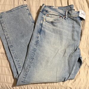 Men’s American Eagle Outfitters Light Wash Slim Straight Jeans